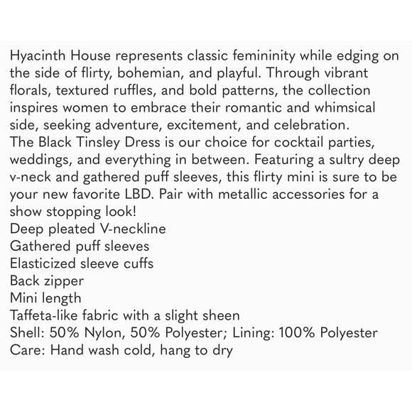 Tuckernuck Black Tinsley Dress - Picture 8 of 9